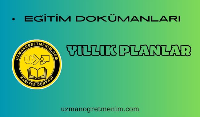 Yıllık Planlar