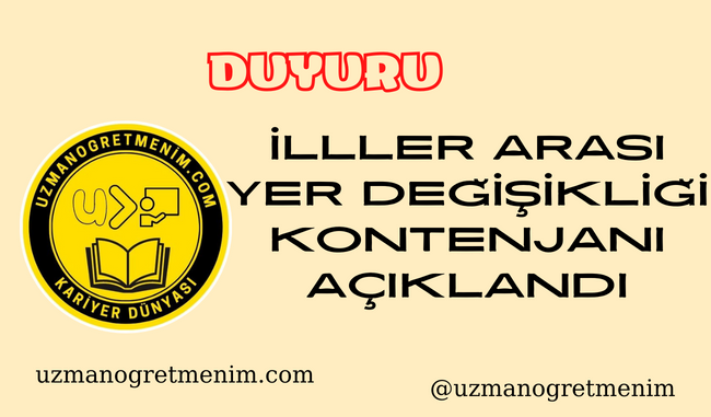 Başvuru yapmak için tıklayınız Kontenjanlar için tıklayınız.