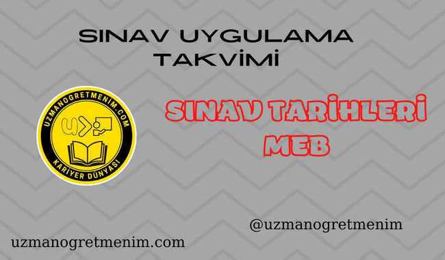 MEB 2024 Sınav Takvimini Açıkladı