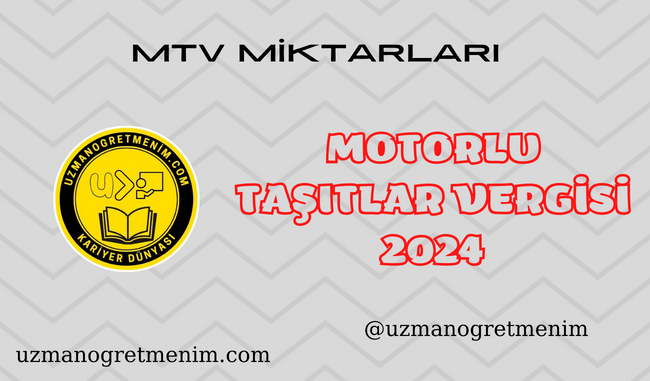 Motorlu Taşıtlar Vergisi – 2024 te Ödenecek Miktarlar – Araban mı var derdin var.