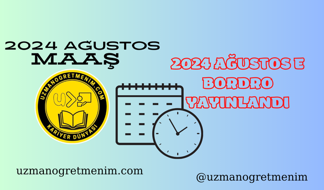 Ağustos Ayı Memur Maas Bordrosu E Devlette Yayinlandı