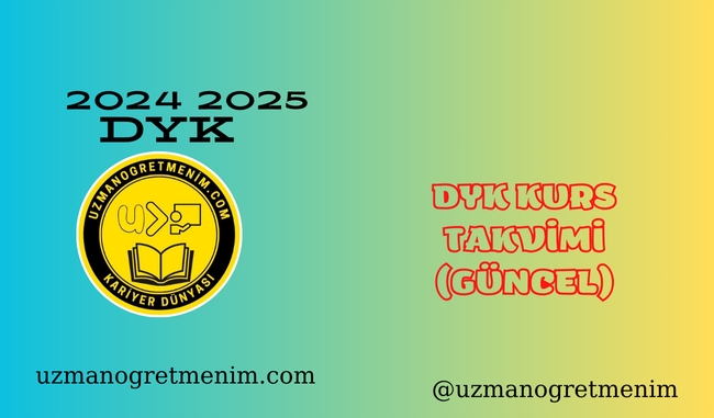 DYK Takviminde Değişiklik – İşte Yeni Takvim