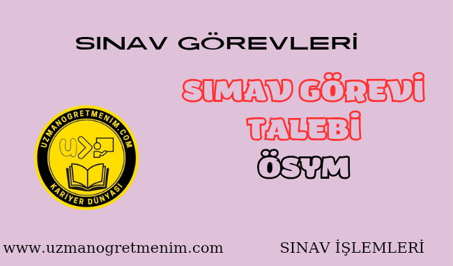 Öğretmenlere 1 Yeni Sınav Görevi