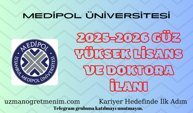 Ankara Medipol Üniversitesi – Klinik Psikoloji Tezli Yüksek Lisans